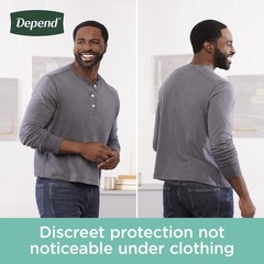 Adult Diapers for Men, Disposable Incontinence Underwear, Large, 28 Count