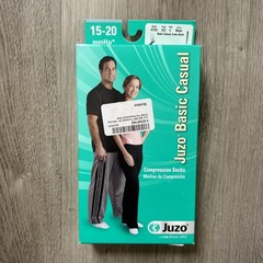 Juzo Compression Socks 4700 AD Size II Black 14-20mg Knee High Basic Casual NEW