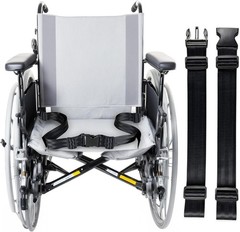 Adjustable Wheelchair Safety Belt 12-60in, Anti-Fall Seat Belt for Seniors & …