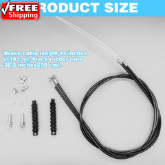 14Pcs Brake Cable Drive Rollator Replacement Parts, Brake Cable Parts for Walker