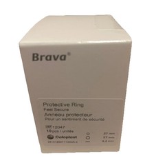 10 Coloplast 12047 Brava Thick Skin Barrier Ring, 1 1/8-2 1/4″ (4.2mm) Exp 2027