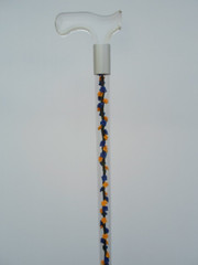 Walking cane acrylic colorful rose flowers lucite elegant designer changeable