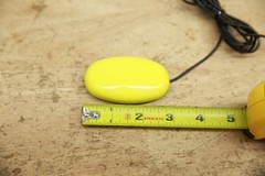 Stealth Products 2.75″ Egg Switch Push Button for Power Wheelchairs – YELLOW