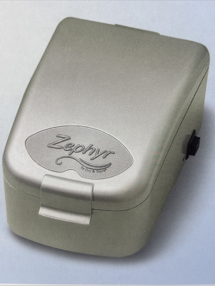 Zephyr by Dry & Store Hearing Aid Dryer Tinnitus Cochlear Ear Monitors BRAND NEW