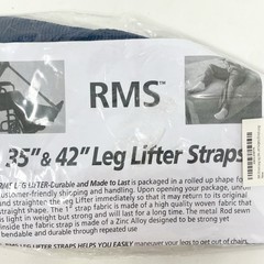RMS 35″ or 42″ Black Adjustable Leg Lifter Straps Royal Medical Solutions Sealed