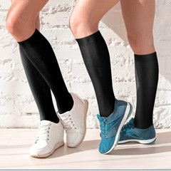 1-2 Pairs Copper Infused Compression Socks 20-30mmHg Graduated Mens Womens S-XXL