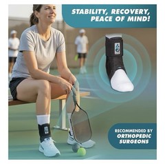 Med Spec ASO Ankle Stabilizer Brace Lace-Up Support Medium New