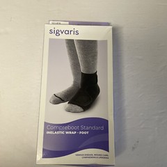 Sigvaris Compreboot Inelastic 30-40mmHg Black Med/Large