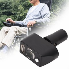 Wheelchair Lighting Controller Lightweight with USB Charging Port for Night