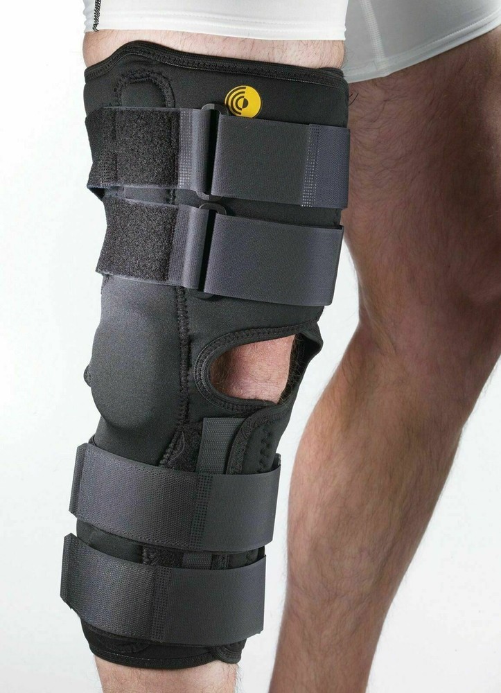 CORFLEX 16“ ANTERIOR CLOSURE KNEE WRAP W/R.O.M. HINGE 3/16