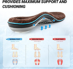 Heavy Duty Support Orthotics – 220+ Lbs Plantar Fasciitis High Arch Support Ins