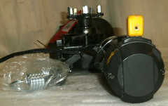 WHEELCHAIR MOTOR QUANTUM EDGE 2.0 MOT154324-01 WITH CASTER AS PICTURE