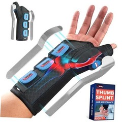 Carpal Tunnel Wrist Brace Night Small/Medium(Pack of 1) Right Hand-Black Blue