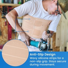 Velpeau Rib and Chest Support Brace, Broken Rib Brace, Breathable Rib Belt Men