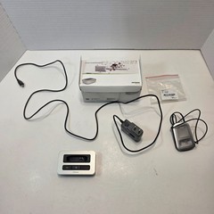 Phonak TVLink II Base Station and Compilot II w/ Power Cord Tested, Powers on