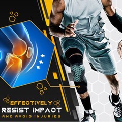 Basketball Knee Pads Compression Leg Sleeve Crashproof Protective Gear Youth Men