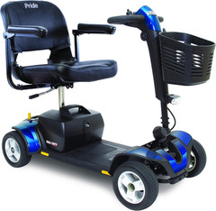 S74 Go-Go Sport 4-Wheel Electric Mobility Scooter for Adults with Free Accessor