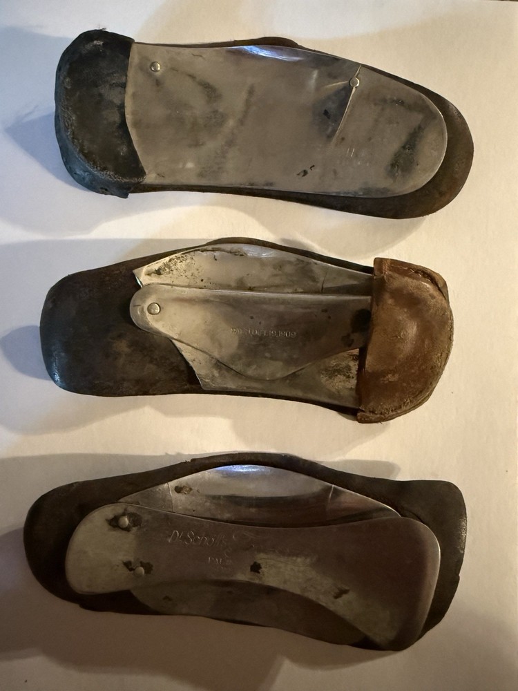 Vintage/Antique Dr. Scholl’s Foot Eazers Arch Supports For Shoes Lot Of 3