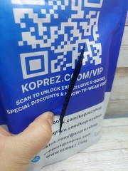 Koprez Size L-2 Professional Grade Compression Foot Sleeve Black