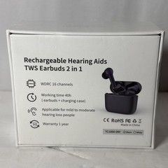Clearvox Wireless Hearing aid Earbuds TC1600-09Y Mild To Moderate Hearing Loss