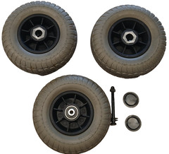 Shoprider Cooper Dasher Echo Start Hero Tire and wheel set. Pihsiang Flat Free