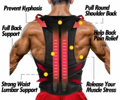 Back Posture Corrector Belt Men Women Straightener Brace Support Orthopedic Vest