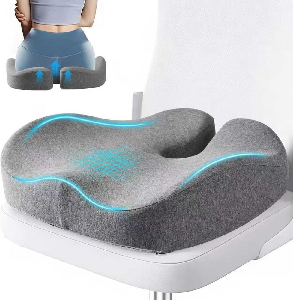 Cushion Lab Patented Pressure Relief Seat Cushion for Long Sitting Hours