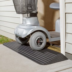 3/4″ Maximum Rise – Silver Spring Rubber Solid Threshold Ramp