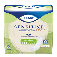 TENA Sensitive Care Ultra Thin Incontinence Regular Pads, 30 x 6 (180 count)