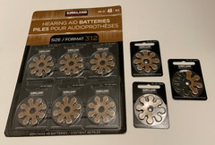 Kirkland Signature 48 Pack Hearing Aid Batteries size #312 NEW Exp 9/2027