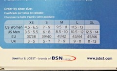 Jobst SensiFoot Diabetic Sock in Different Styles and Colors Made in the USA