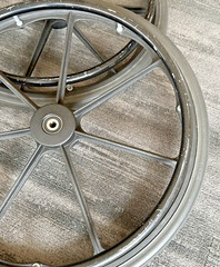 22″ Wheelchair Tires Rims Rear Wheels 1 1/4″