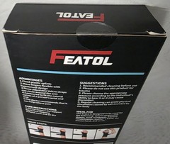 Featol Left Hand Brace Velvet Foam Towel Size S/M New Factory Sealed