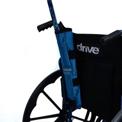 Universal Cane Holder for Mobility Scooters & Power Chairs – Blue