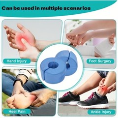 2Pcs Foot Hand Pillows Anti-Bedsore Foam Cushions Post Surgery Elevating Leg Pad