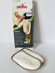Pedag Bambini 192 orthotic insole, leather, arch support for child foot muscles