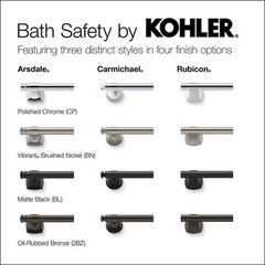 KOHLER Carmichael 16 in. Grab Bar in Polished Chrome K-R27235-CP