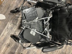 Medline Excel Recliner Wheelchair, 20in Seat, 350lb capacity, Leg Rests