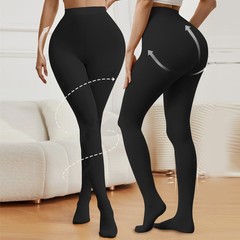Compression Pantyhose for Women Shaping Tights15-20mmHg Support Opaque Stockings