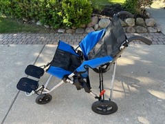 Convaid Metro Disability Stroller Wheelchair Blue Big Kid Small Adult