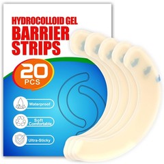 20 Pcs Ostomy Barrier Strips for Leak Protection – Hydrocolloid Sealing Strips t