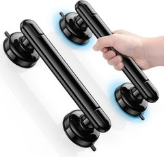 2Pack Shower Grab Bar 11″ Showers Suction Bar Handle Bathroom Safety Grip Handle