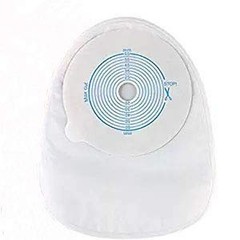 Disposable Colostomy Bags One-Piece Closed Stoma Bag Ostomy,Max Cut to Fit 20…