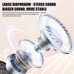 MiNi Hearing Aids Small Digital Invisible In Ear Sound Voice Amplifier Enhancer.