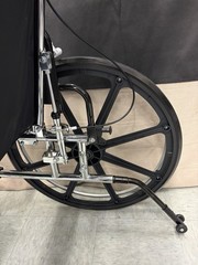 FOR CHARITY:Drive Viper Plus GT 18″ Reclining Wheelchair w Desk Arms pla418rbdda