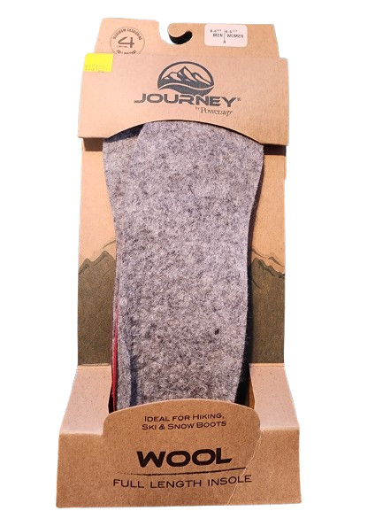 Powerstep Journey Wool Full Length Insoles