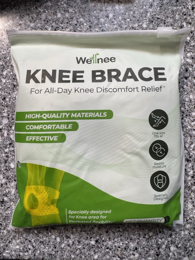 Wellnee Knee Brace – One Size Fits All – New Unused