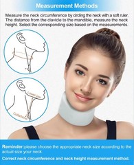 Adjustable Neck Brace Support Wrap Soft Foam Cervical Collar Neck Pain Relief