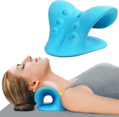 Neck Hump Corrector Cervical Traction Pillow for Pain Relief and Relaxation