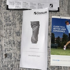 Ossur Unloader One with SmartDosing Size Large Left Medial B-240618714 W/ Extras